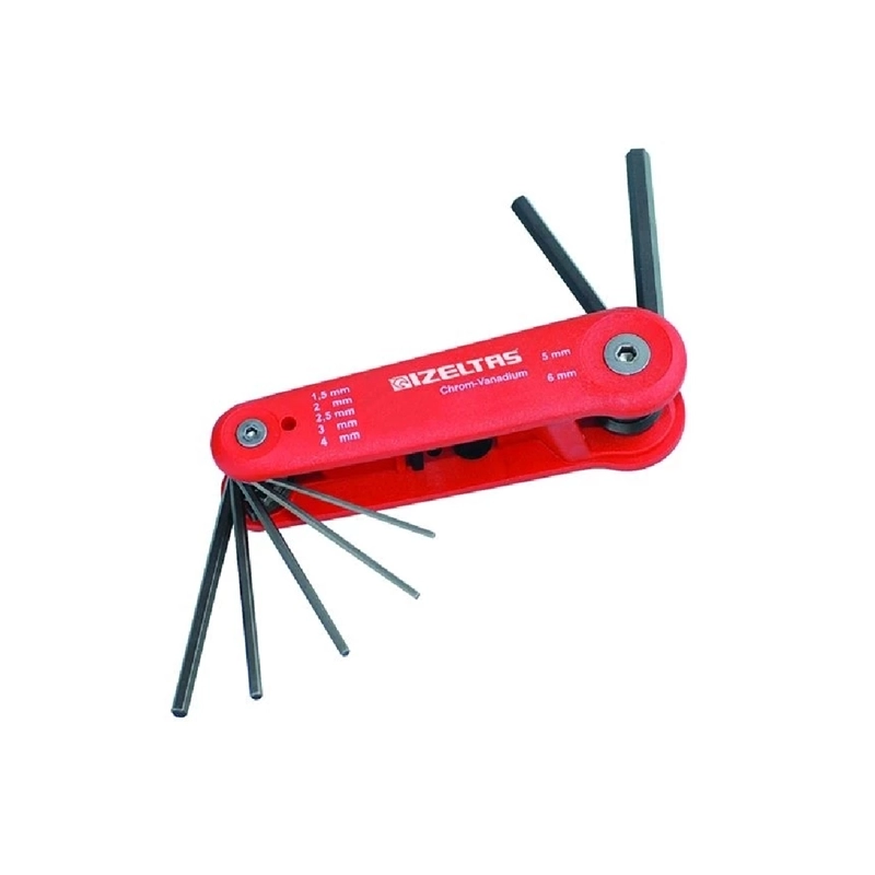 Kaset Allen Anahtar Takımı 7 Parça (1,5Mm-6Mm)