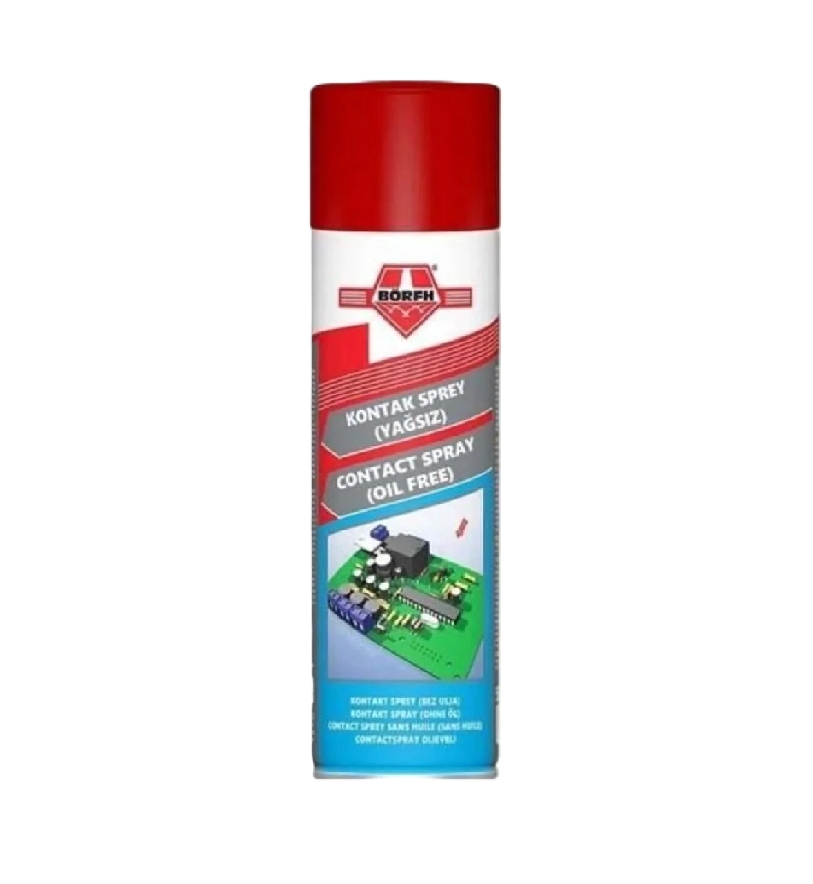 Börfh Kontak Sprey Yağsız 500 Ml