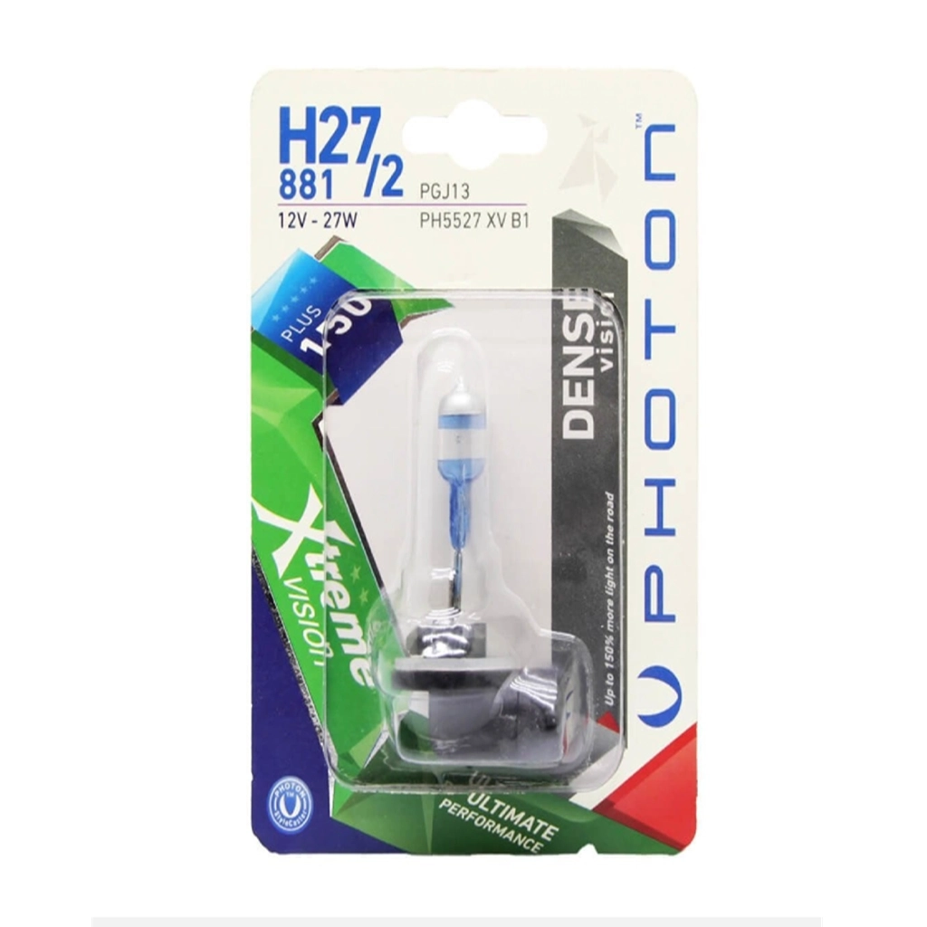 H27/2 12V 27W XTREME VISION +%150 FAZLA IŞIK (TEKLİ BLISTER) Ampul