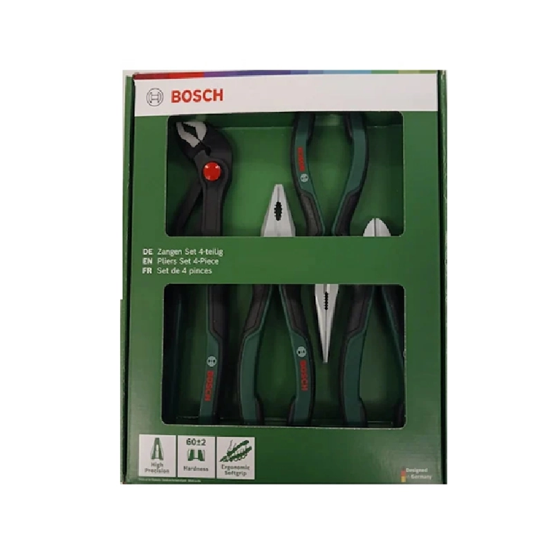 Bosch Pense Yan Keski Kargaburun Ve Papağan Pense Seti 4’Lü