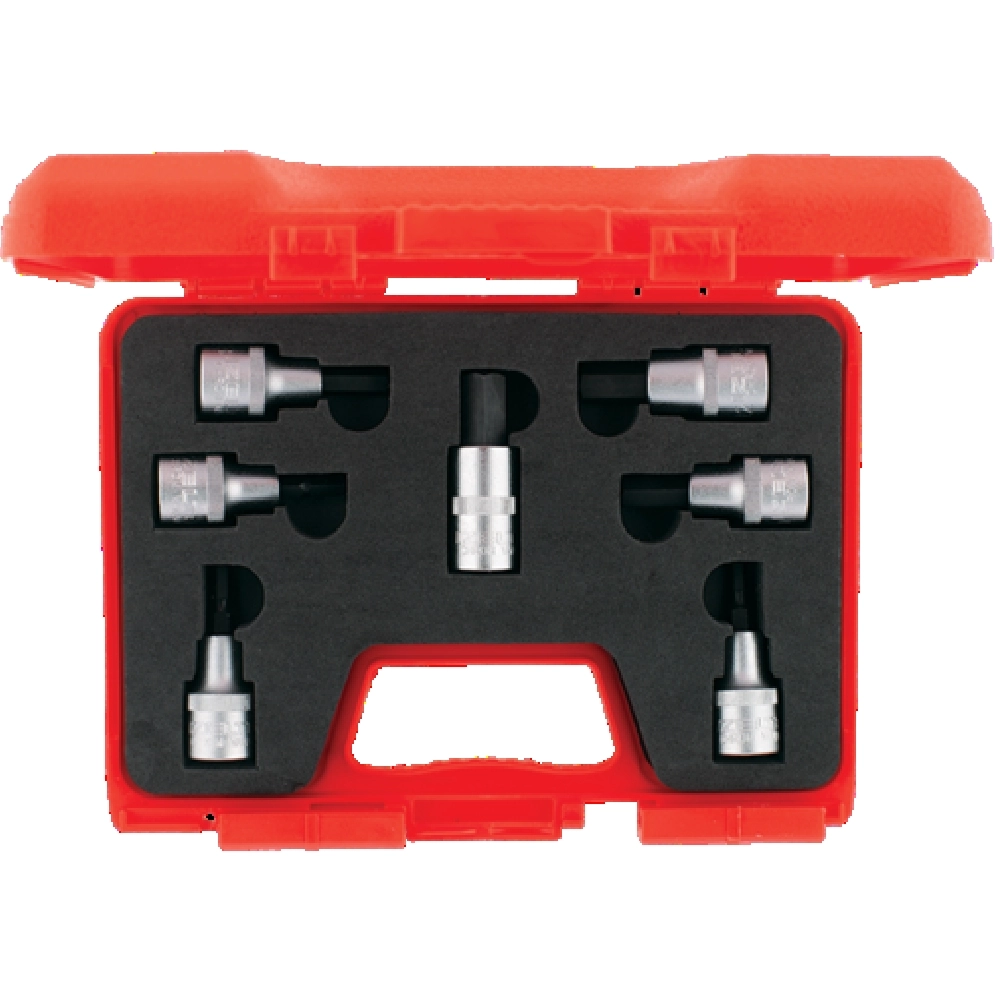 1/2’’ Lokmalı Allen Uç Takımı (60Mm - 7 Parça)