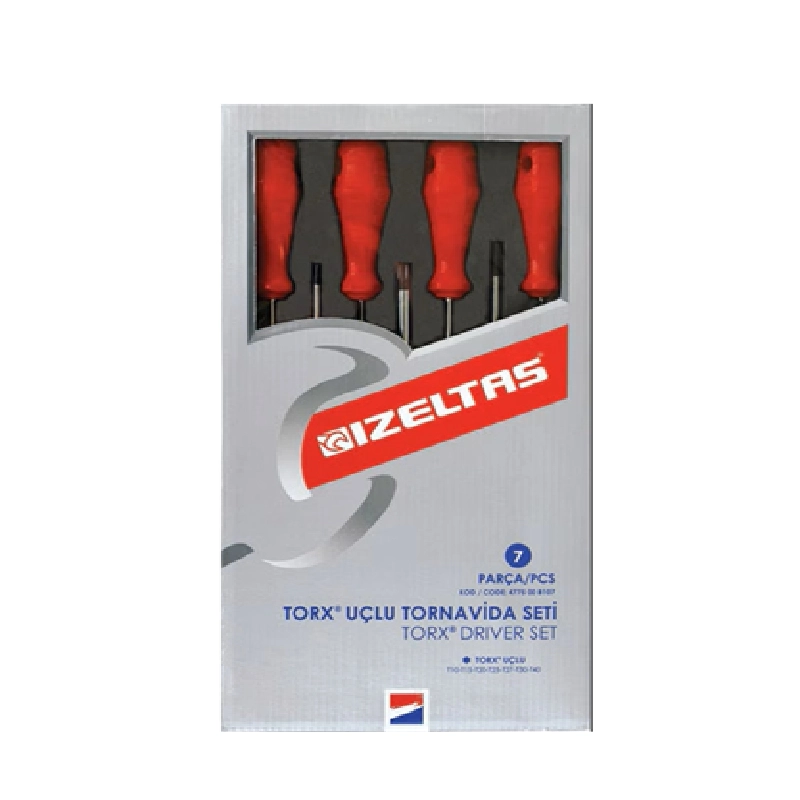 Torx Uçlu Tornavida Seti 7 Parça