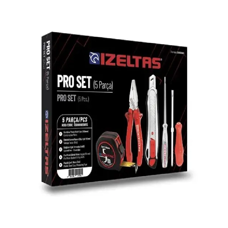 İzeltaş Pro  Set 5 Parça
