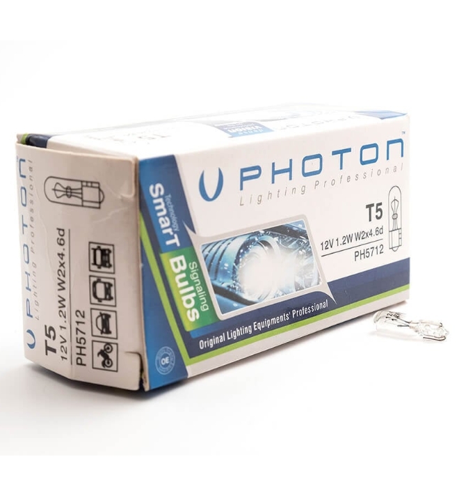 T5 12V 1.2W MİNİK DİPSİZ Ampul