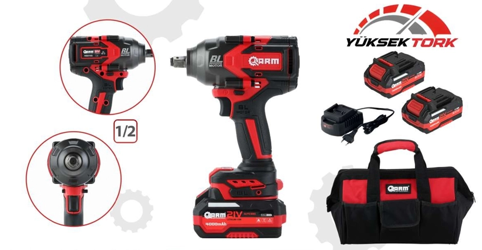 Arm Tıtan Rb-810S: 21V 1100 N.M Tork Şarjlı Somun Sökme