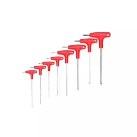 T Tipi Torx Allen Anahtar Takımı 8 Parça