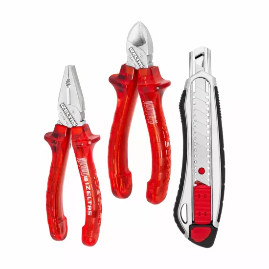 İzeltaş 160 Mmkraft Pense Seti (3 Parça)