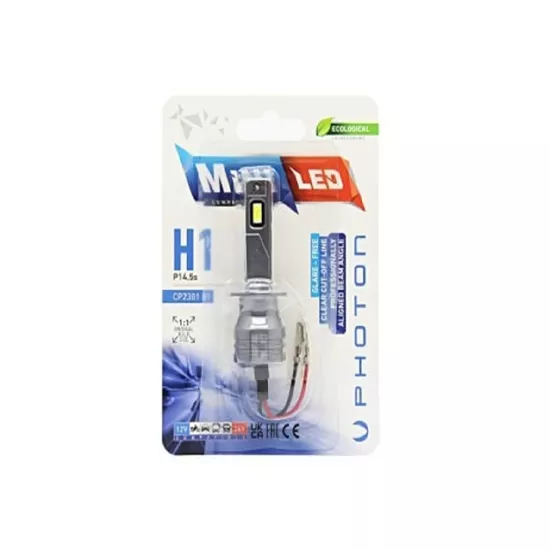 Mini Led Headlight Çeşitleri Tekli 12V Ampul