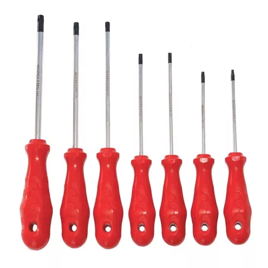 Delikli Torx Uçlu Tornavida Seti 7 Parça