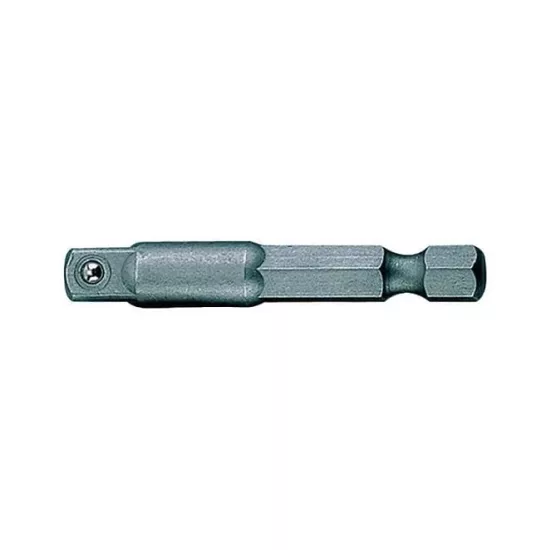 1/4’’M-1/4’’M Bits Uç Lokma Adaptörü 50Mm (Makina Kullanımına Uygun)