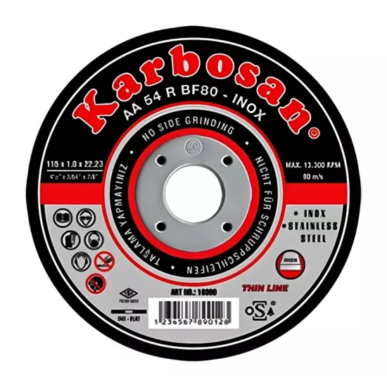 Karbosan Inox Kesme Taşı 1 Mm