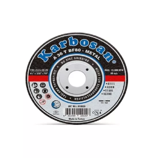 Karbosan Metal Kesme Taşı 1 Mm