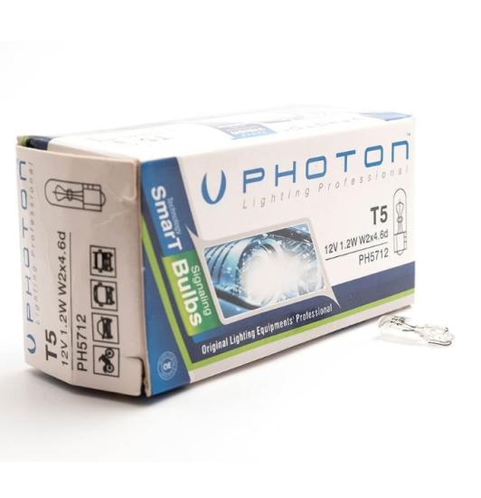 T5 12V 1.2W MİNİK DİPSİZ Ampul