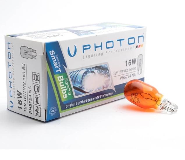 WY16W 12V AMBER DİPSİZ Ampul