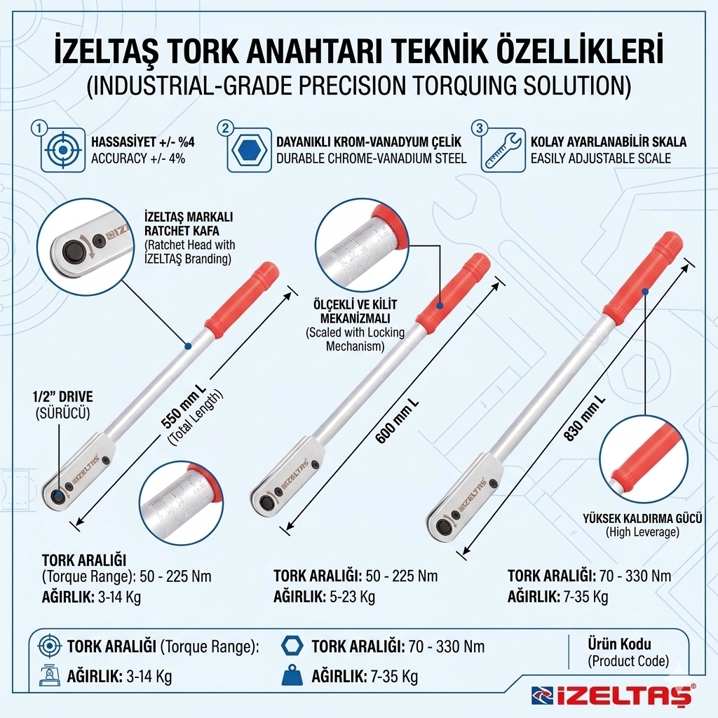 1/2’’ Tork Anahtar